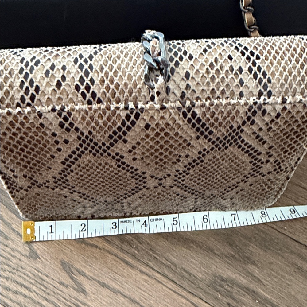 Python Crossbody / Clutch / Shoulder Bag - image 3